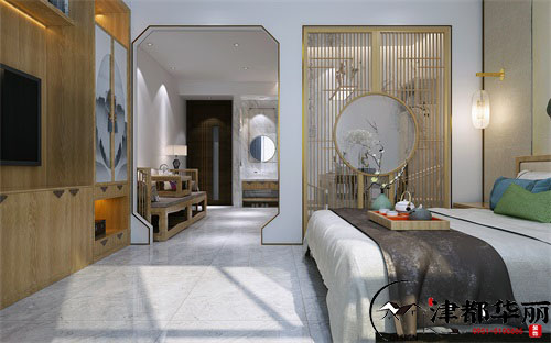 石嘴山办公室装修设计项目|津都华丽设计