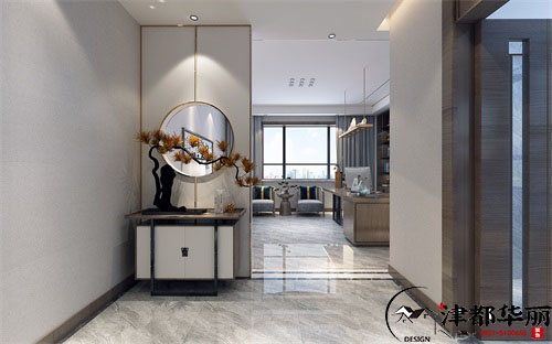 石嘴山办公室装修设计项目|津都华丽设计