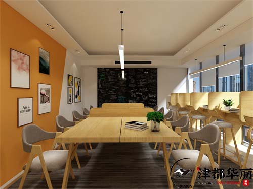 石嘴山晴天自习室设计方案鉴赏|石嘴山自习室设计装修公司推荐