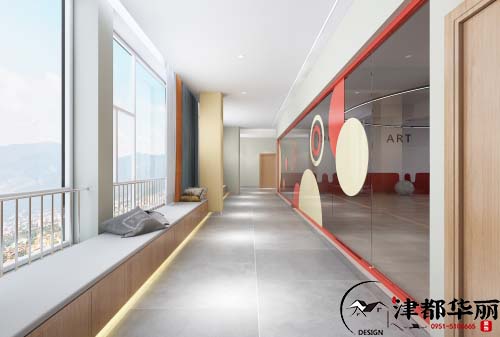 石嘴山养老中心装修设计方案鉴赏|时尚空间、知识海洋,静享夕阳美好