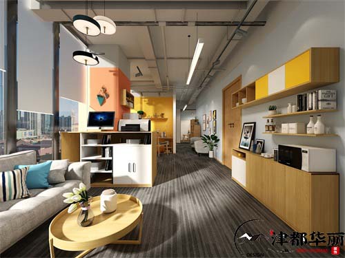 石嘴山向日葵自习室设计方案鉴赏|石嘴山自习室设计装修公司推荐