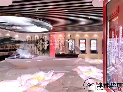 石嘴山干部中心党风廉政教育展厅设计方案鉴赏|用唯美的形式展现严正的教育