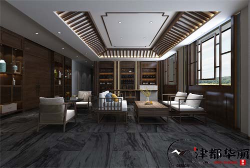 石嘴山怡园酒庄装修设计方案鉴赏|石嘴山酒庄设计装修公司推荐