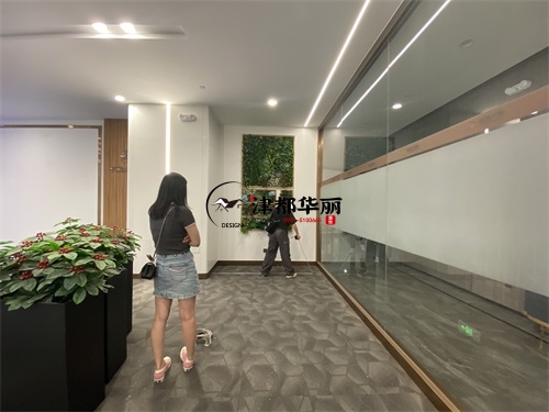 石嘴山办公室装修设计项目|津都华丽设计