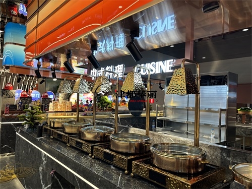 石嘴山自助餐厅装修设计项目|津都华丽设计