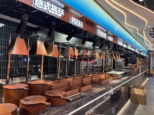 石嘴山自助餐厅装修设计项目|津都华丽设计