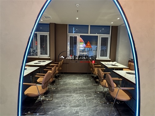 石嘴山自助餐厅装修设计项目|津都华丽设计