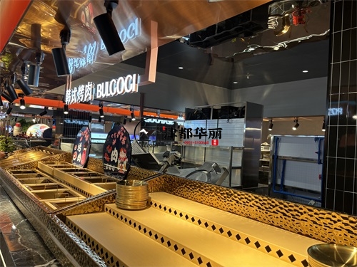 石嘴山自助餐厅装修设计项目|津都华丽设计