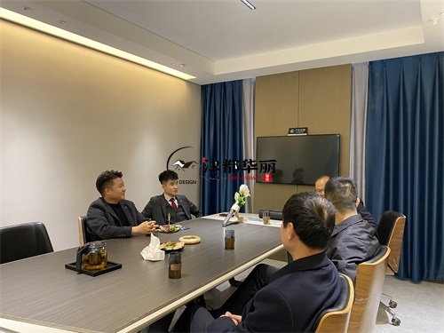 石嘴山装修公司推荐|石嘴山兴庆区上级领导视察我司 