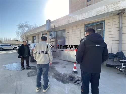 石嘴山装修公司推荐|石嘴山某医院药房扩建改造装修现场勘察 