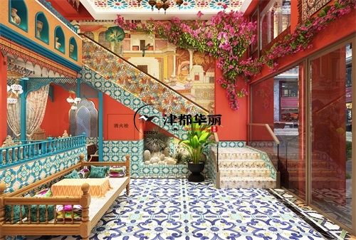 石嘴山餐厅装修设计项目|津都华丽设计