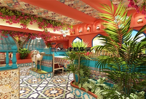 石嘴山餐厅装修设计项目|津都华丽设计