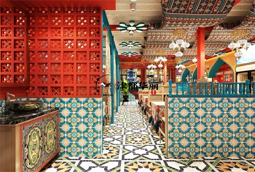 石嘴山餐厅装修设计项目|津都华丽设计