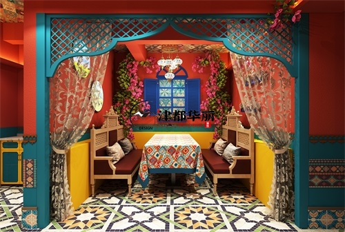 石嘴山餐厅装修设计项目|津都华丽设计