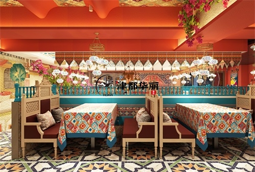 石嘴山餐厅装修设计项目|津都华丽设计