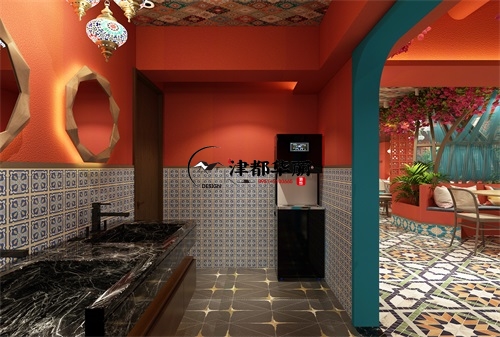 石嘴山餐厅装修设计项目|津都华丽设计
