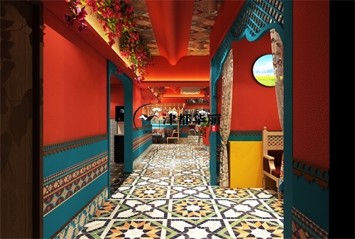 石嘴山餐厅装修设计项目|津都华丽设计