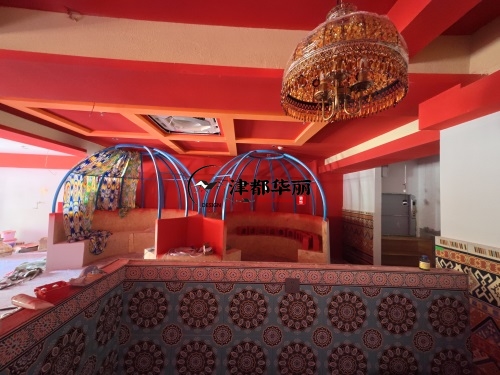 石嘴山餐厅装修设计项目|津都华丽设计