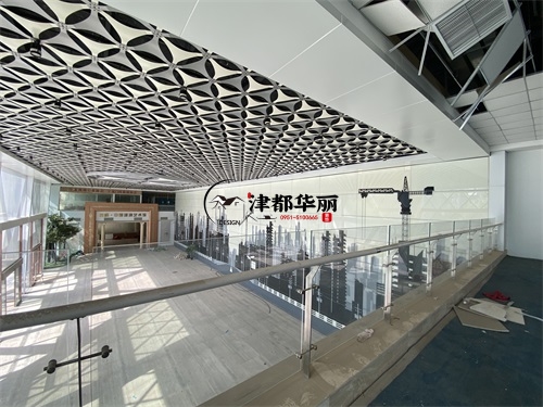 石嘴山办公楼装修设计项目|津都华丽设计