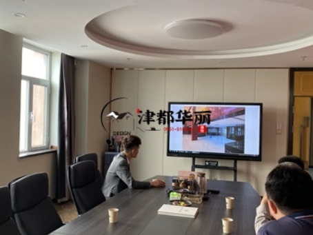 石嘴山装修公司|石嘴山办公楼设计装修初版方案沟通