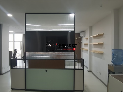 石嘴山办公室装修设计项目|津都华丽设计