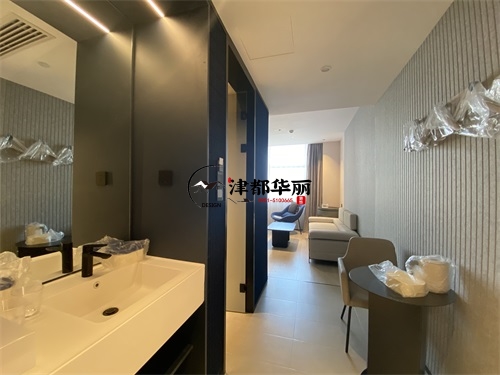 石嘴山轻居酒店装修设计项目|津都华丽设计