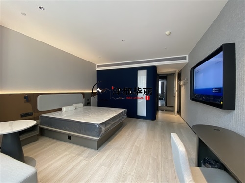 石嘴山轻居酒店装修设计项目|津都华丽设计