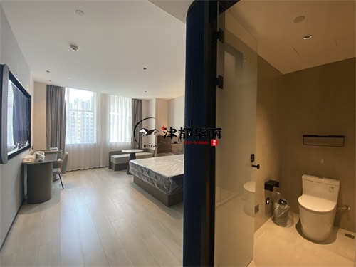 石嘴山轻居酒店装修设计项目|津都华丽设计g