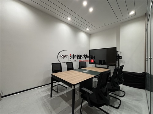 石嘴山办公楼装修设计项目|津都华丽设计