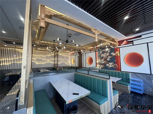 石嘴山火锅店装修设计项目|津都华丽设计