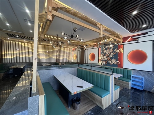 石嘴山火锅店装修设计项目|津都华丽设计