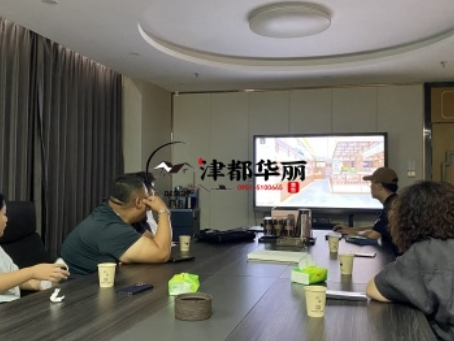 石嘴山工装公司推荐|石嘴山民耀餐厅工装设计方案确定沟通