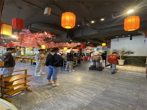 石嘴山火锅店装修设计项目|津都华丽设计