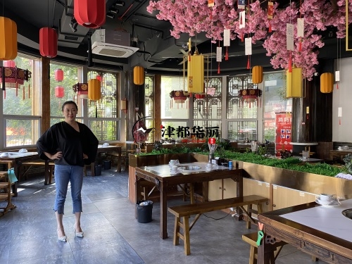 石嘴山火锅店装修设计项目|津都华丽设计