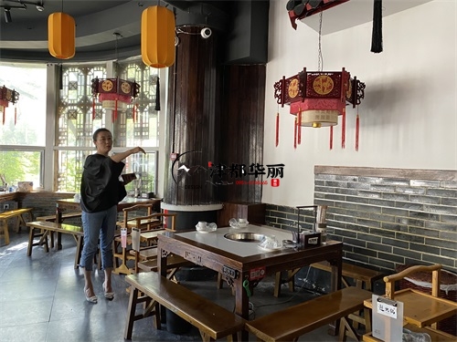 石嘴山火锅店装修设计项目|津都华丽设计