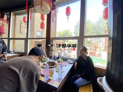 石嘴山火锅店装修设计项目|津都华丽设计