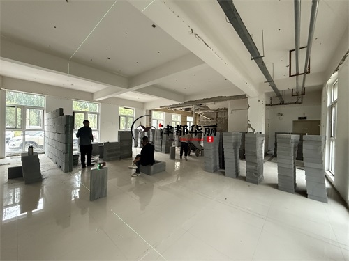 石嘴山办公室装修设计项目|津都华丽设计