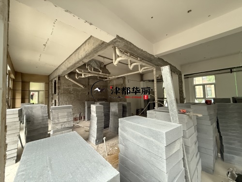 石嘴山办公室装修设计项目|津都华丽设计