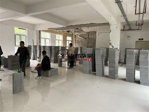 石嘴山办公室装修设计项目|津都华丽设计