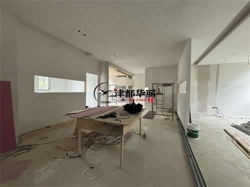 石嘴山办公室装修设计项目|津都华丽设计