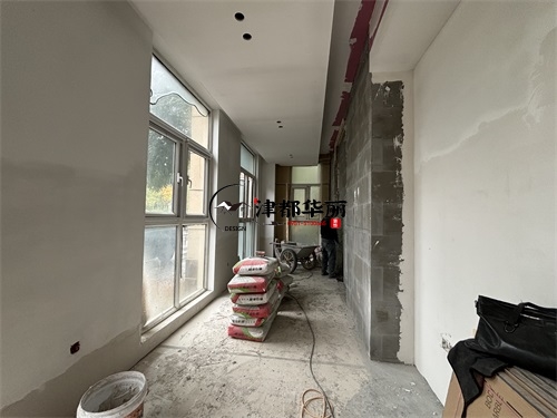 石嘴山办公室装修设计项目|津都华丽设计