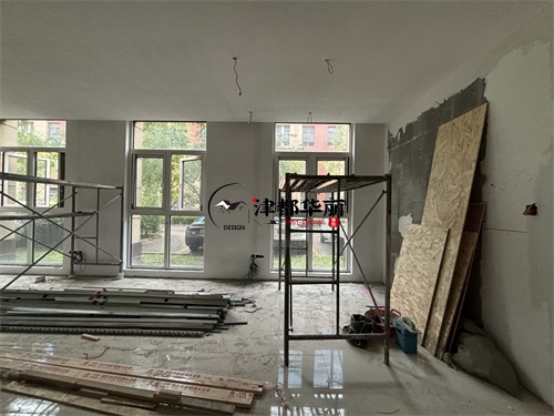 石嘴山办公室装修设计项目|津都华丽设计