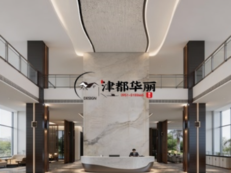 石嘴山工装装修公司|石嘴山公园华府售楼营销中心设计装修新理念