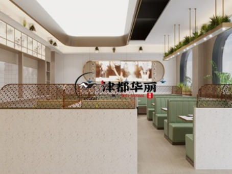 石嘴山装修公司推荐|石嘴山预海餐厅设计装修遇见一个奋斗的故事
